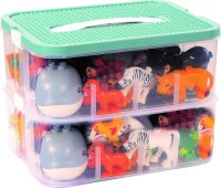 Klemmbaustein-Set Junior Zubehör Figuren Tiere und