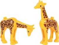 Klemmbaustein-Set Junior Zubehör Figuren Tiere und