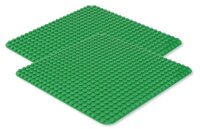 Klemmbaustein-Set Junior Bauplatten 24x24 Noppen 2...