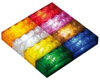 Klemmbaustein-Set Light Stax KIGA 360 Stück 157