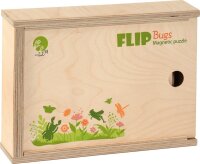 Magnetpuzzle Insekten Holzbox