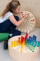 Acryl-Zylinder verschiedene Längen 30er Set