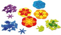 Acryl Formen Mandala 7 Blumen 439