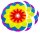 Acryl Form großes Mandala 601