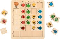 Marienkäfer Zahlenpuzzle