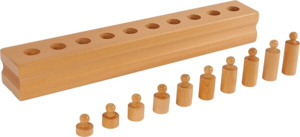 Montessori Block mit Zylindern Set 4 157