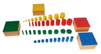 Montessori Farbige Zylinder 573