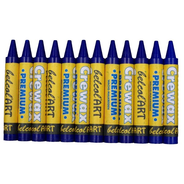 belcolART Crewax Premium 12 Wachsmalstifte kobaltb
