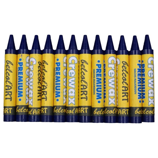 belcolART Crewax Premium 12 Wachsmalstifte preussi
