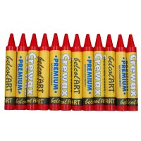 belcolART Crewax Premium 12 Wachsmalstifte rot