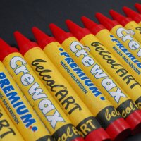 belcolART Crewax Premium 12 Wachsmalstifte rot