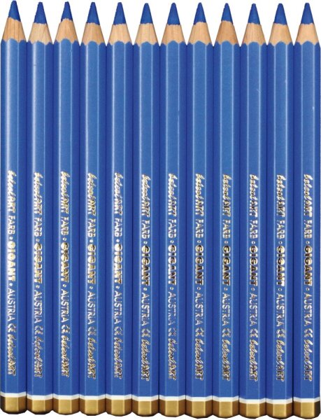 belcolART Farb Gigant 12 Stifte blau 307