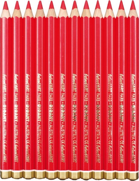 belcolART Farb Gigant 12 Stifte rot 958
