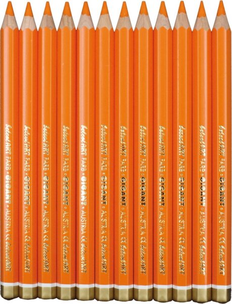 belcolART Farb Gigant 12 Stifte orange 382
