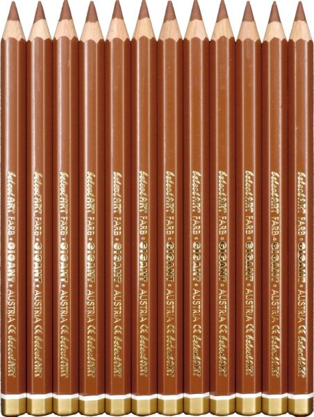 belcolART Farb Gigant 12 Stifte braun 552