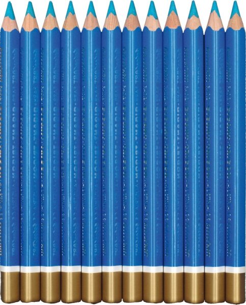 belcolART Farb Gigant Trigon 12 Stifte hellblau 50