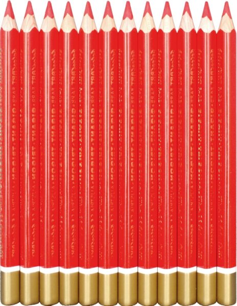 belcolART Farb Gigant Trigon 12 Stifte hellrot 479