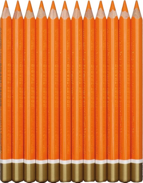 belcolART Farb Gigant Trigon 12 Stifte orange 788