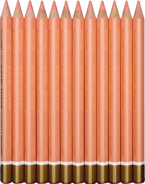 belcolART Farb Gigant Trigon 12 Stifte hellorange 865