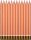 belcolART Farb Gigant Trigon 12 Stifte hellorange 865