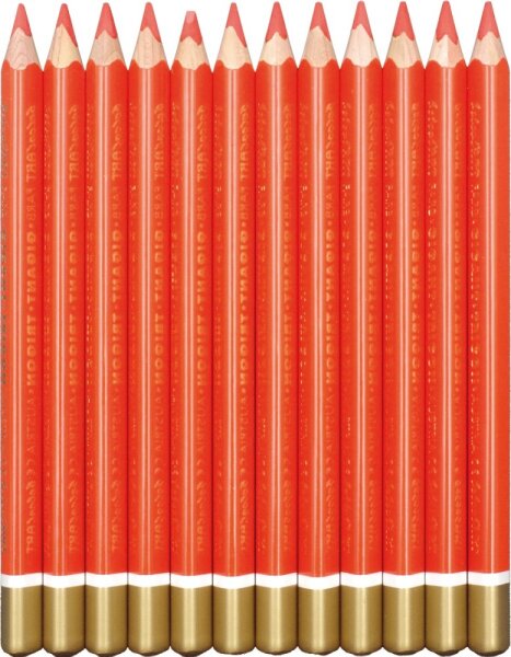belcolART Farb Gigant Trigon 12 Stifte dunkelorange 727