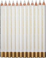 belcolART Farb Gigant Trigon 12 Stifte weiss 818