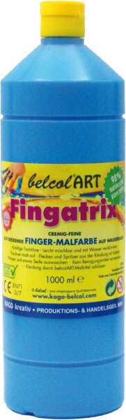 belcolART Fingatrix 1000ml hellblau 975