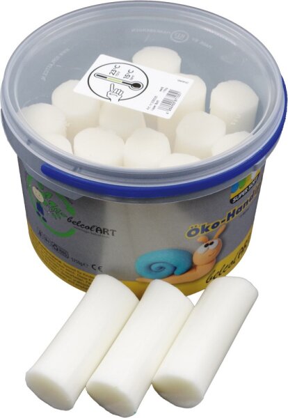 belcolART Öko-Handiplast SuperSoft 1750g im Eimer weiss 243
