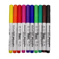 belcolART Stoffmalstifte Mirastix Tex 10 Stück in