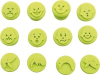 Emotionsstempel 12 Stück