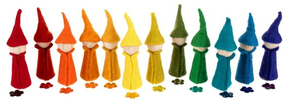 Filzspielfiguren, 12er Set