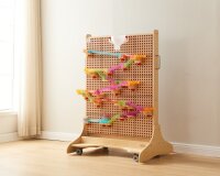 STEM Wandplatten Trolley mit Lernbildern
