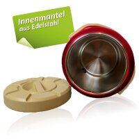 Getraenkebehaelter mit Auslaufhahn offen