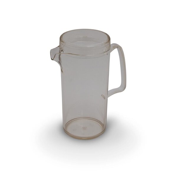 Kanne mit Deckel klein 0,6 l transparent 730