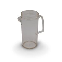 Kanne mit Deckel klein 0,6 l transparent 730