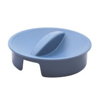 Kanne Caruba mit Deckel 1,2l blau ausgiesser