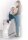 Wickelkommode mit ausziehbarer Treppe links, 8 hohen Boxen