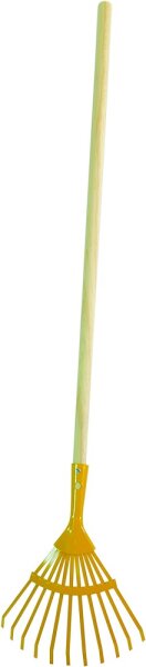 Fächerharke gelb