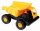 Maxi Dumper im Sand, Mulde gekippt