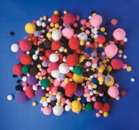 Bastelpompons, 200er Set 892