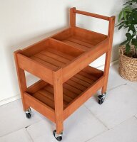 Outdoor Materialwagen mit Schiebegriff Innenraum