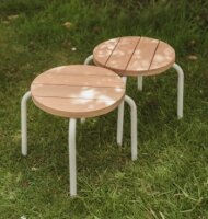 Outdoor Kindergarten Hocker, 2er Set