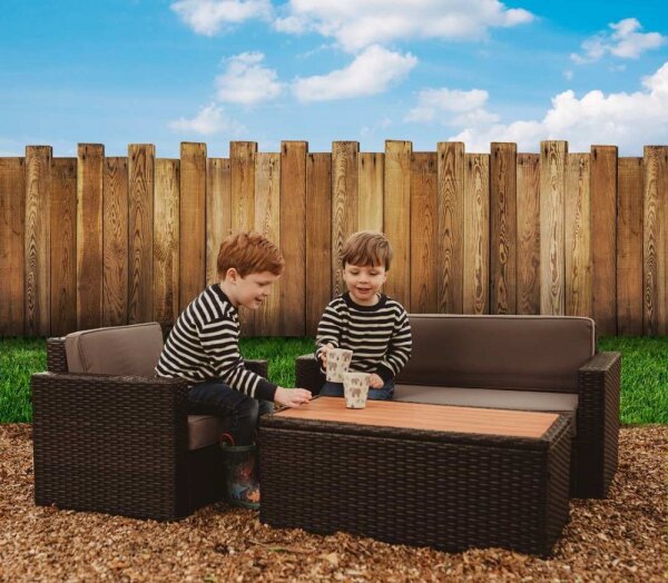 Outdoor Kinder Lounge Set 3-tlg.