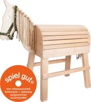 Holzpferd Outdoor