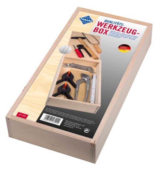 Qualitäts-Werkzeug Holzbox 16 Teile 119