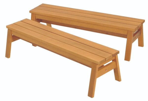 Outdoor Bank für Kinder, 2er Set