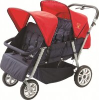 Krippenwagen faltbar - 4 Plätze, versch. Farben