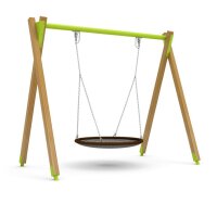Nestschaukel mit Holzpfosten 364