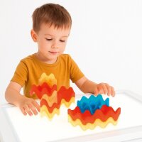 Eierbecher Blocks transparent 45 Teile 829