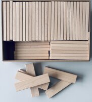 Stapelleisten Buche 78er Set